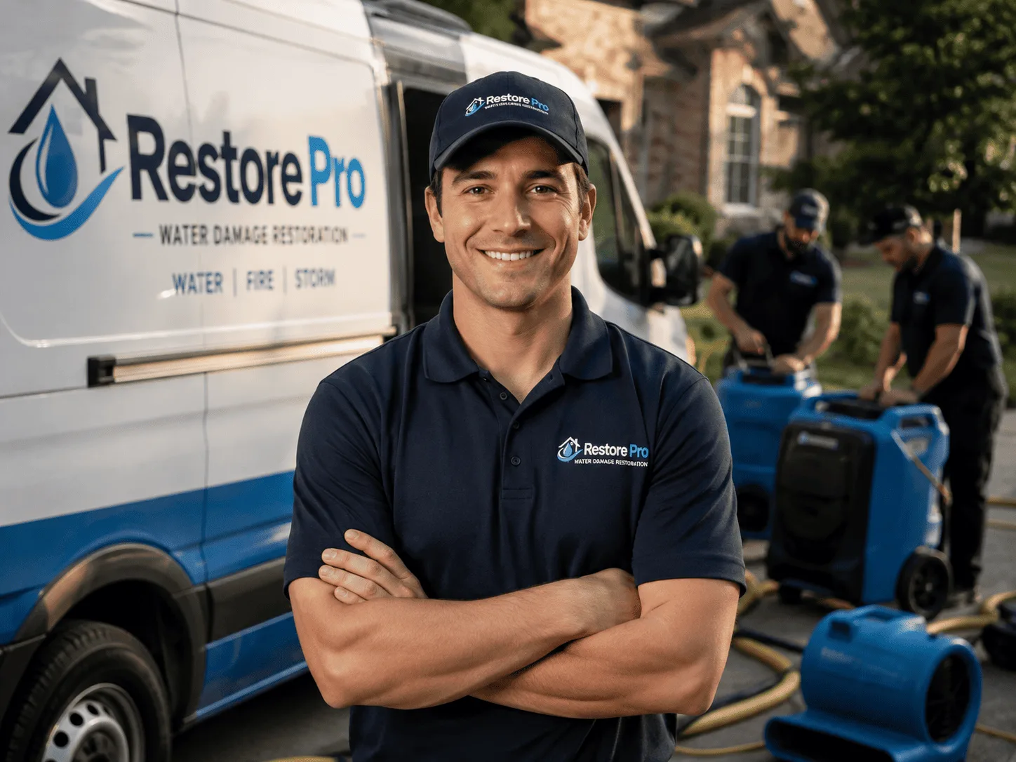 Water Damage Restoration company in Wickett, TX